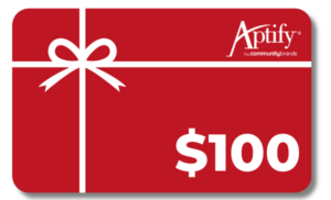 Win a gift card at the Aptify AMS Fest demo